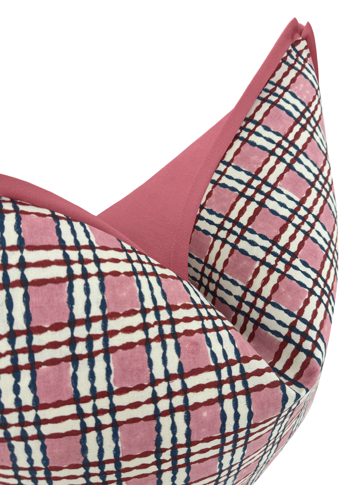 TRELLIS HAND BLOCK PRINT // ROSE & MIDNIGHT | SCHUMACHER