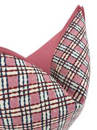 TRELLIS HAND BLOCK PRINT // ROSE & MIDNIGHT | SCHUMACHER