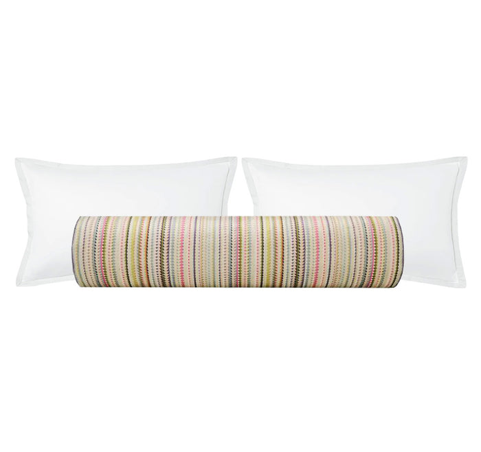 THE BOLSTER :: TRIBECA CUT VELVET // MULTI