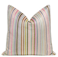 TRIBECA CUT VELVET // MULTI