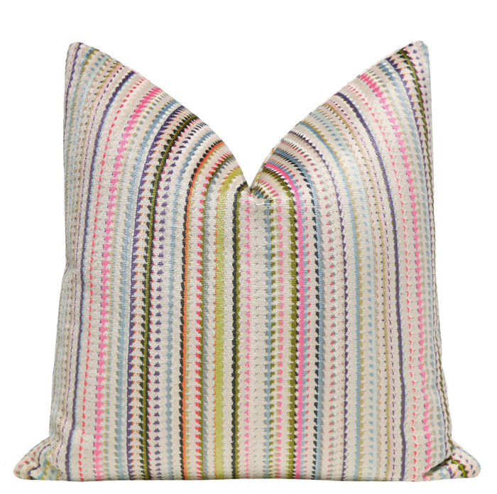 TRIBECA CUT VELVET // MULTI