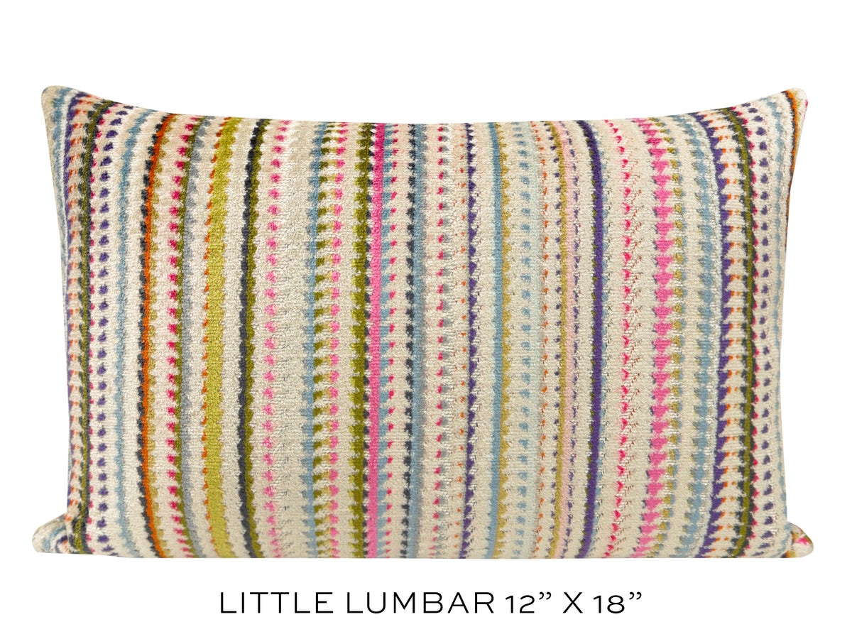 TRIBECA CUT VELVET // MULTI