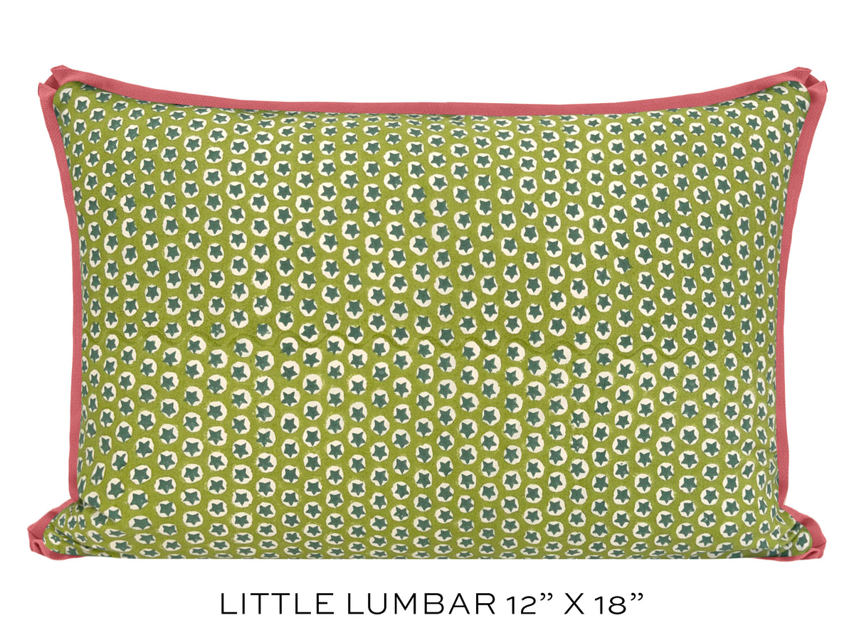 TUK TUK HAND BLOCK PRINT // GREEN | MOLLY MAHON