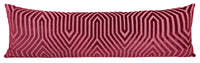 THE XL LUMBAR :: VANDERBILT VELVET // FUCHSIA | SCHUMACHER