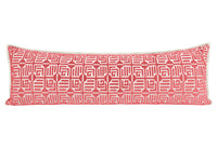 THE XL LUMBAR :: LABYRINTH VELVET // CORAL | THIBAUT