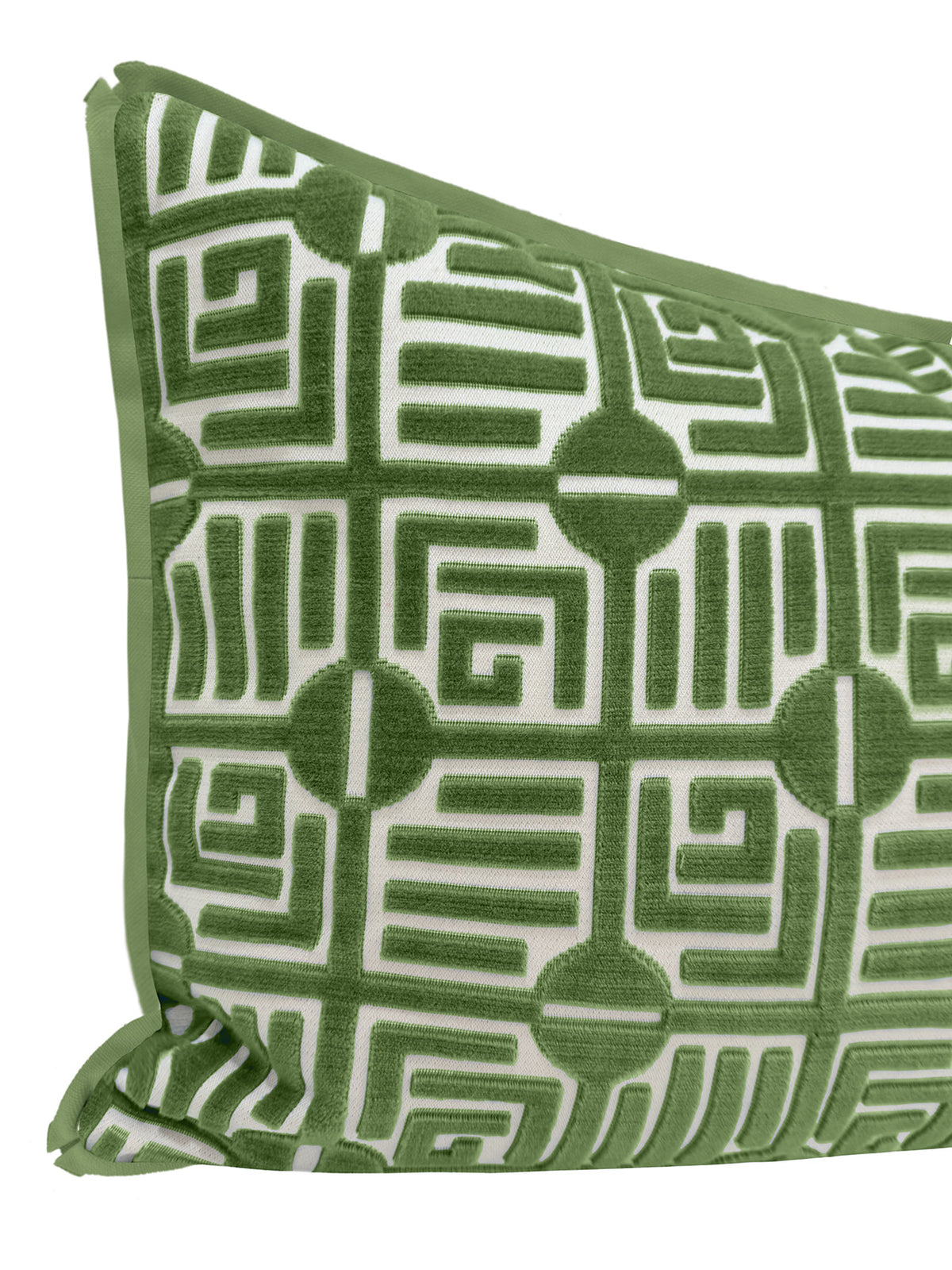 THE XL LUMBAR :: LABYRINTH VELVET // EMERALD | THIBAUT