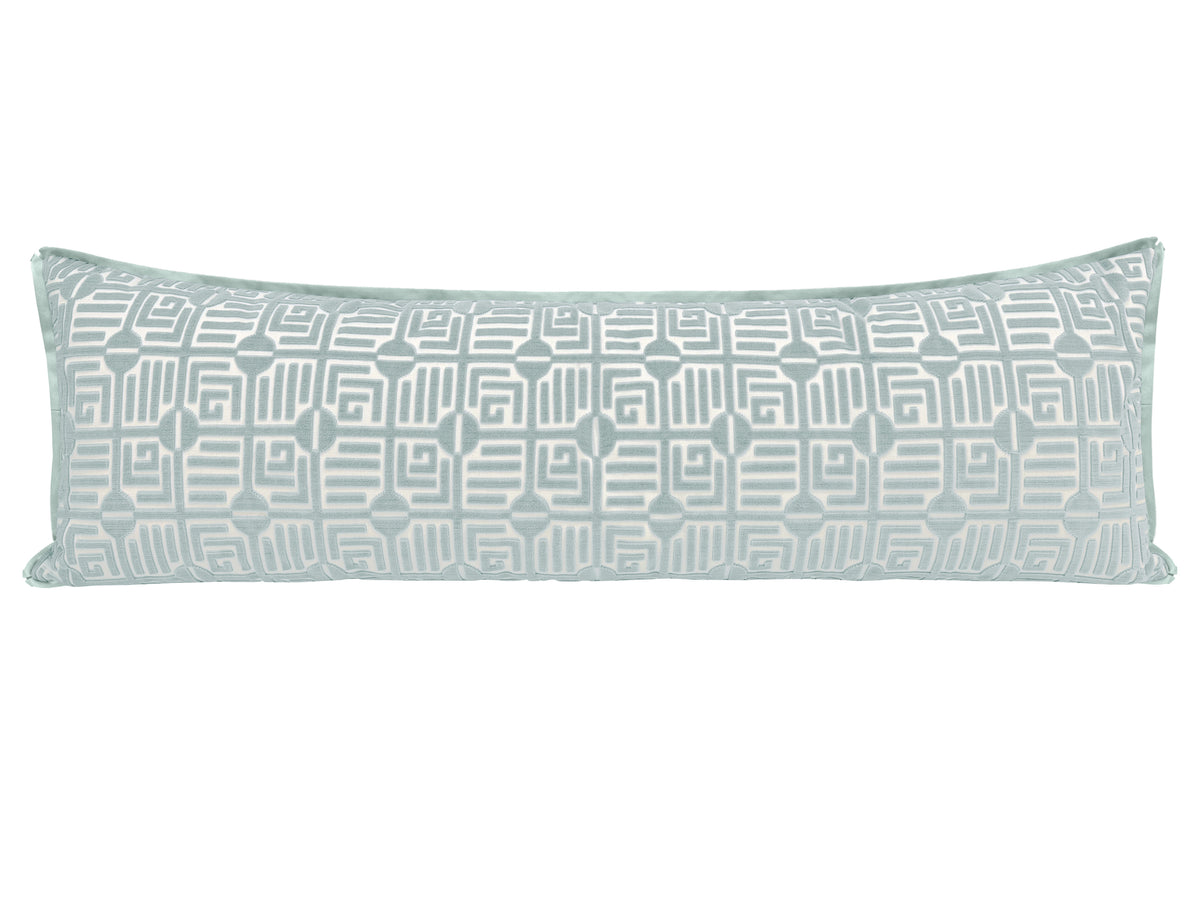 THE XL LUMBAR :: LABYRINTH VELVET // MIST | THIBAUT