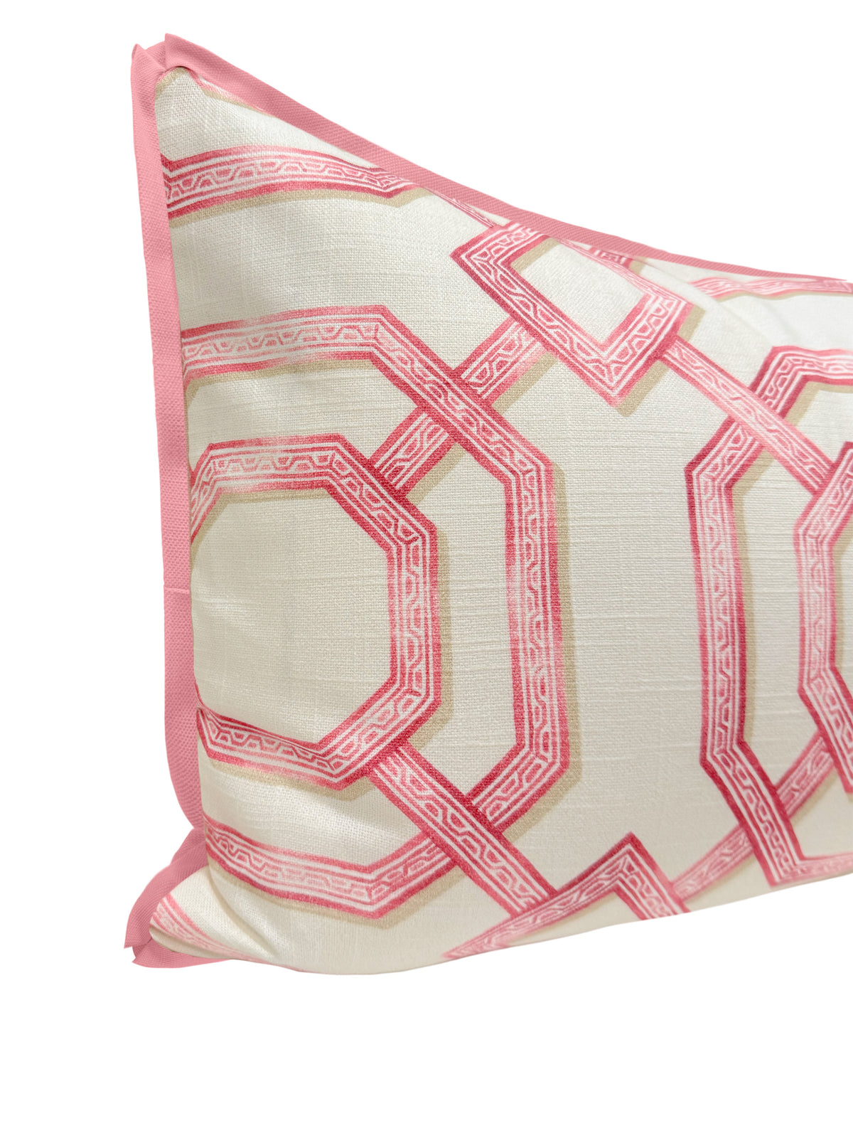 THE XL LUMBAR :: LATTICE PRINT // ROSE PINK | LDC