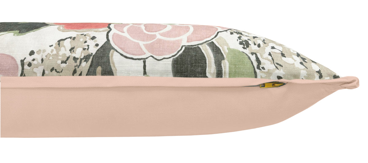 THE XL LUMBAR :: LAURA // BLUSH AND GREEN | THIBAUT