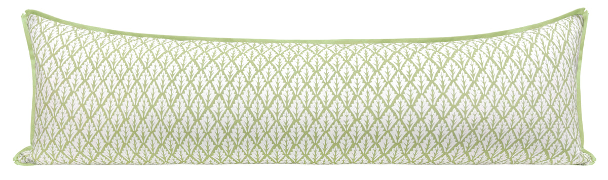 THE XL LUMBAR :: VERBENA PRINT // CELADON | LDC