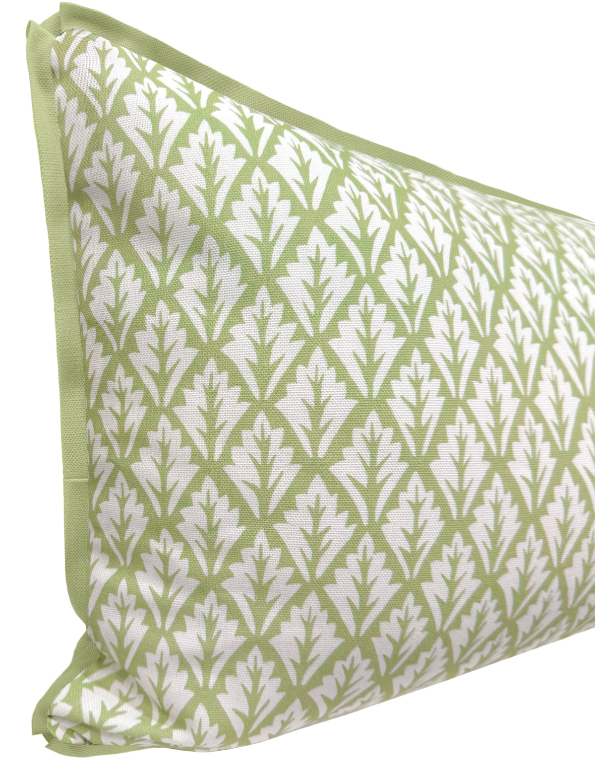 THE XL LUMBAR :: VERBENA PRINT // CELADON | LDC