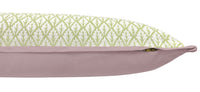 THE XL LUMBAR :: VERBENA PRINT // CELADON | LDC