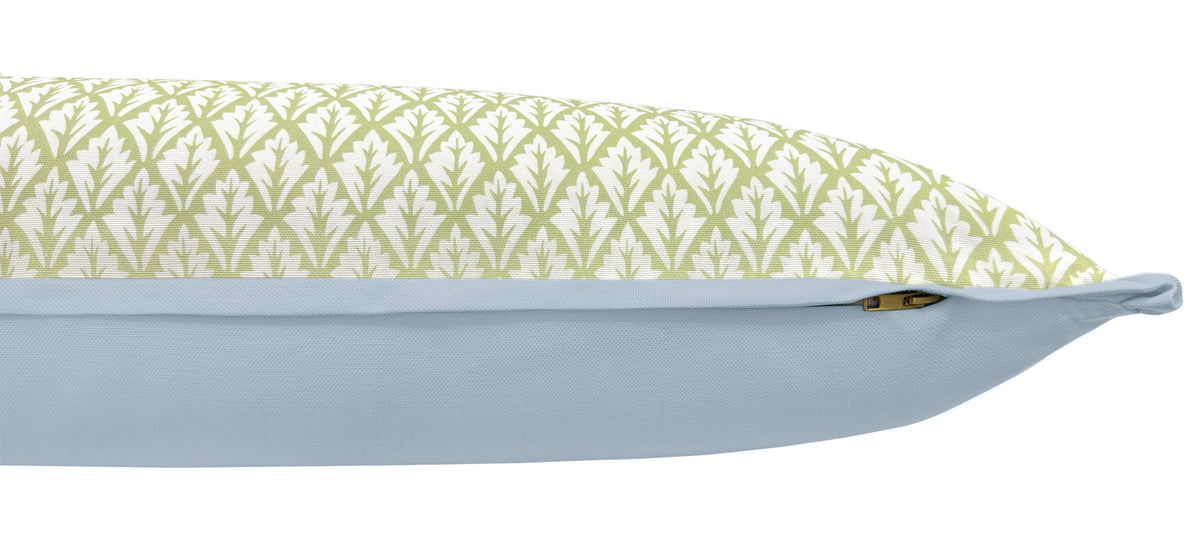 THE XL LUMBAR :: VERBENA PRINT // CELADON | LDC