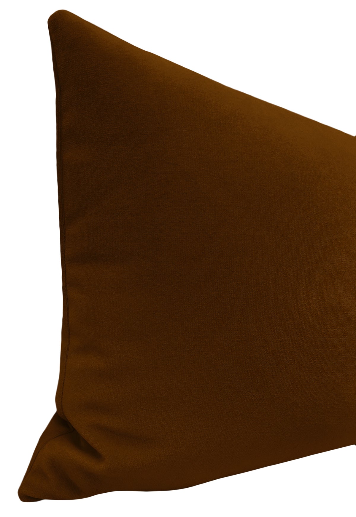 THE XL LUMBAR :: SIGNATURE VELVET // COGNAC