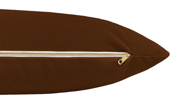 THE XL LUMBAR :: SIGNATURE VELVET // COGNAC