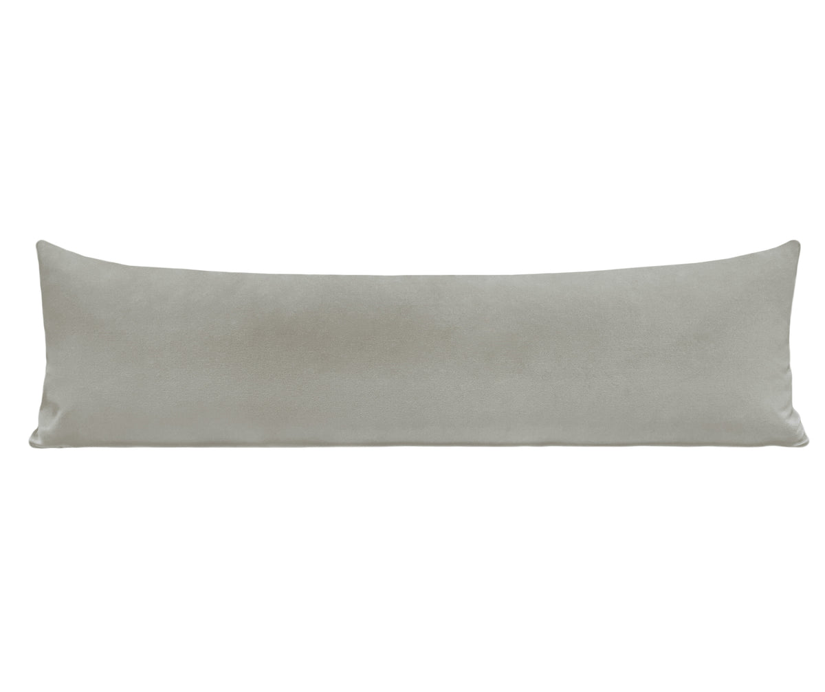 THE XL LUMBAR :: SIGNATURE VELVET // DOVE GREY