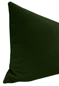 THE XL LUMBAR :: SIGNATURE VELVET // FERN