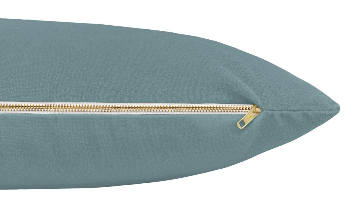 THE XL LUMBAR :: SIGNATURE VELVET // HYDRANGEA BLUE