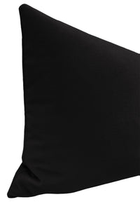 THE XL LUMBAR :: SIGNATURE VELVET // NOIR