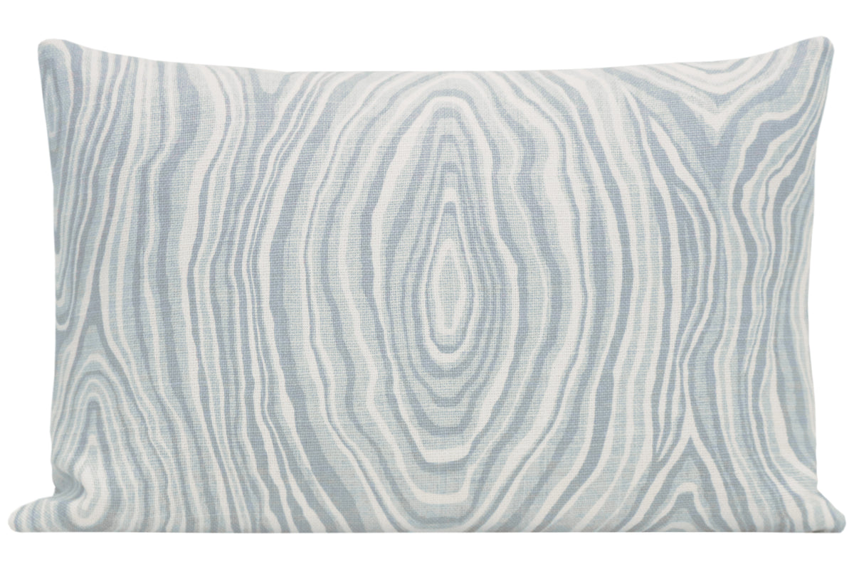 FINAL SALE :  12" X 18" AGATE LINEN PRINT // MIST PILLOW COVER