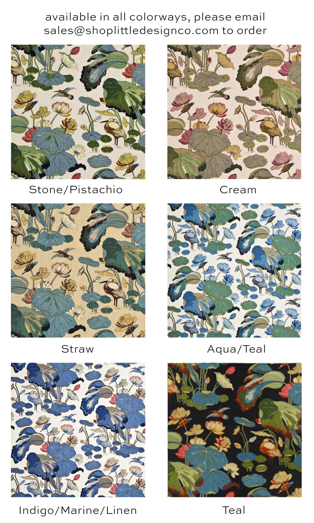 NYMPHEUS LINEN // STONE & PISTACHIO | LEE JOFA