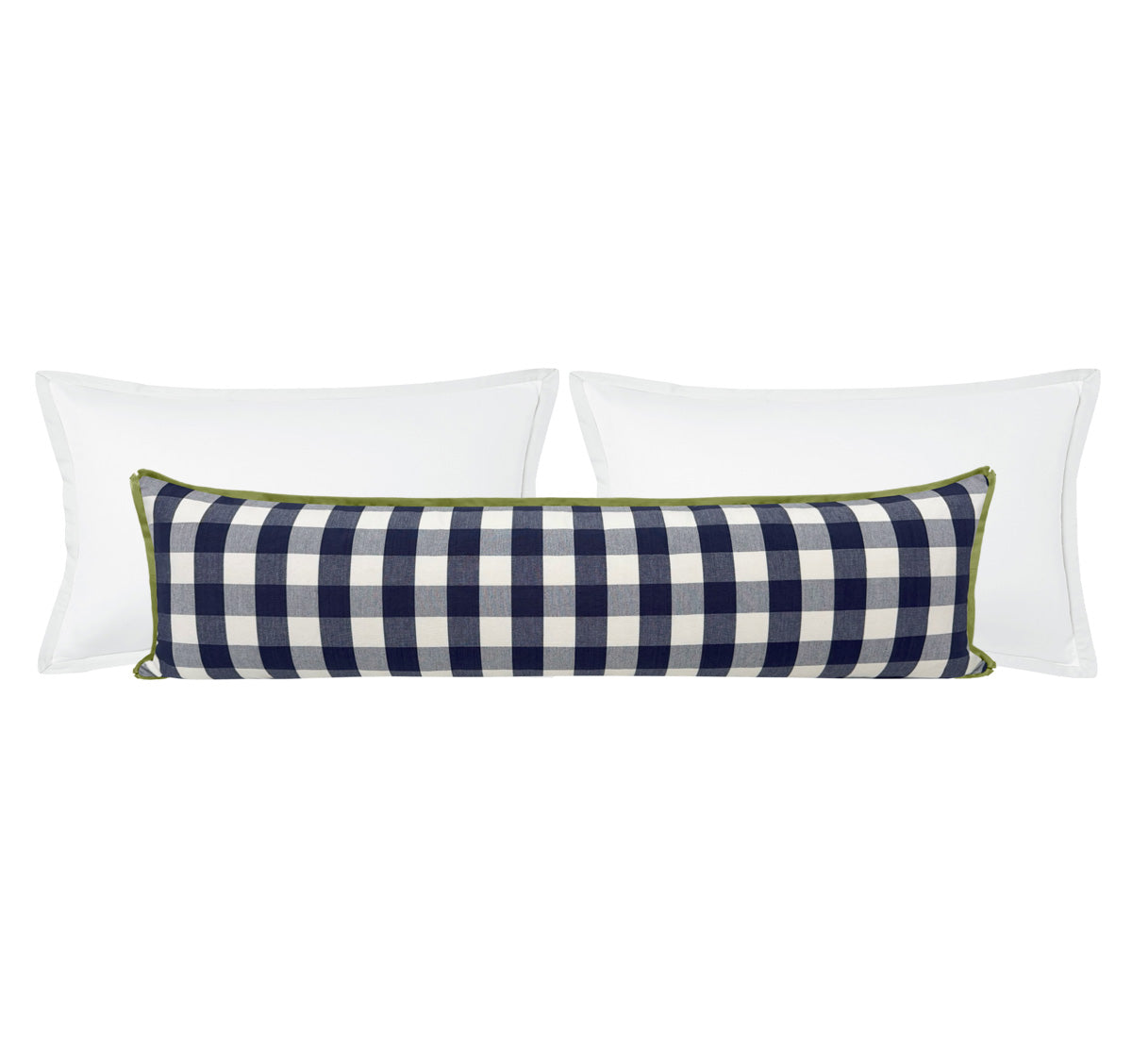 THE XL LUMBAR :: CHARLESTON CHECK // NAVY BLUE | LDC