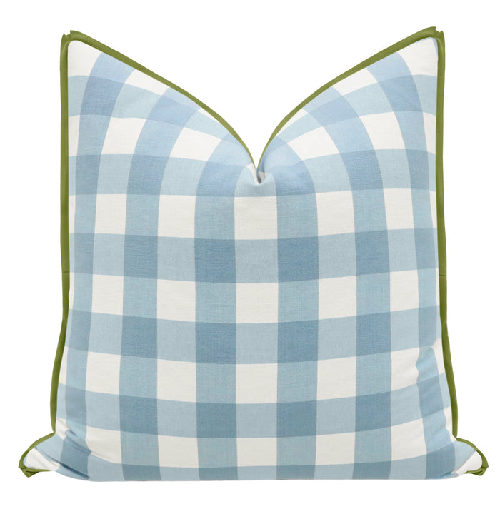 CHARLESTON CHECK // POWDER BLUE | LDC