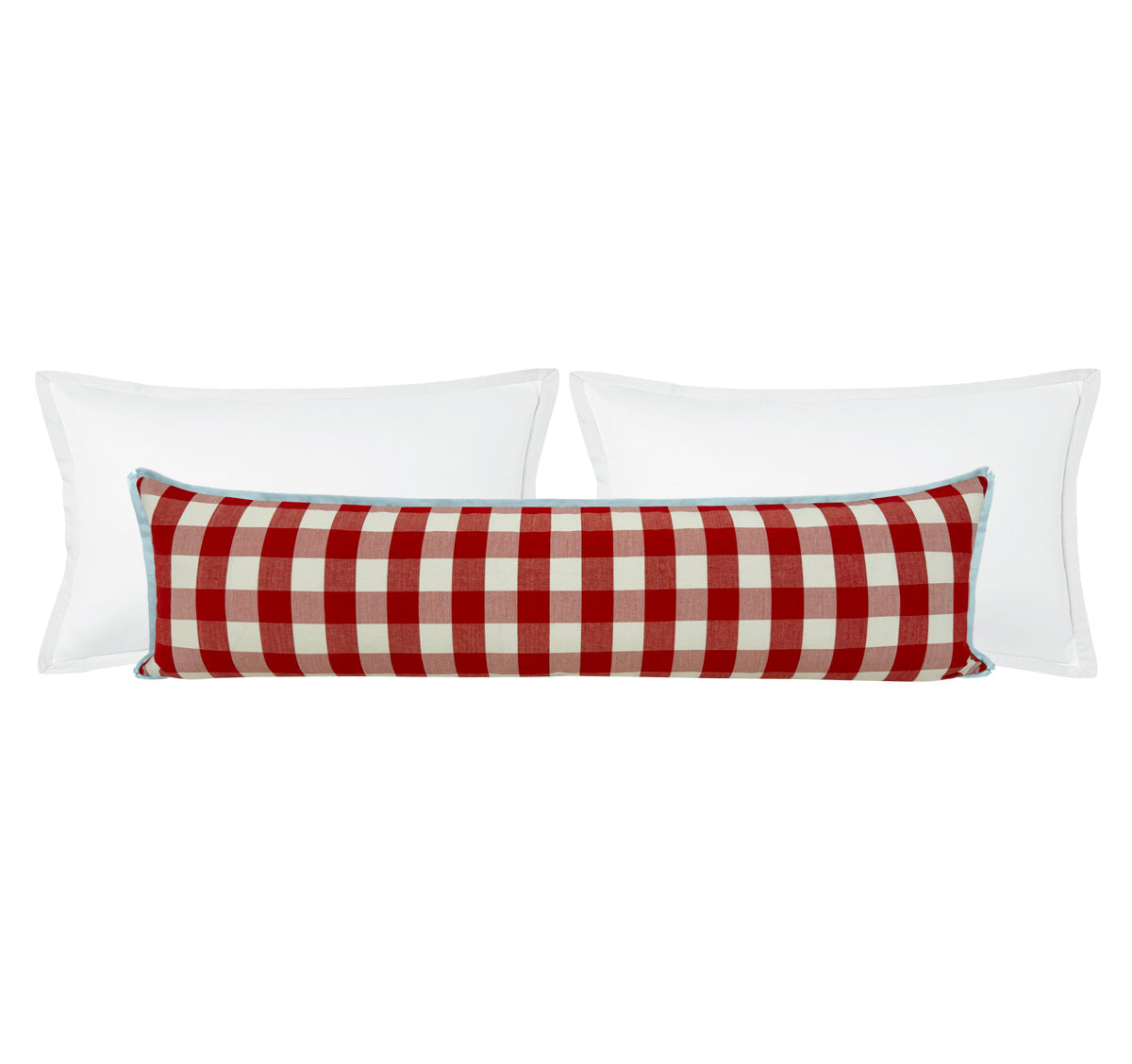 THE XL LUMBAR :: CHARLESTON CHECK // APPLE RED | LDC