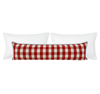 THE XL LUMBAR :: CHARLESTON CHECK // APPLE RED | LDC