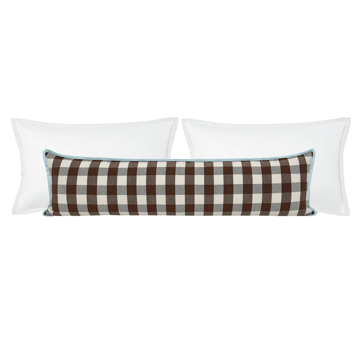 THE XL LUMBAR :: CHARLESTON CHECK // CHOCOLATE | LDC