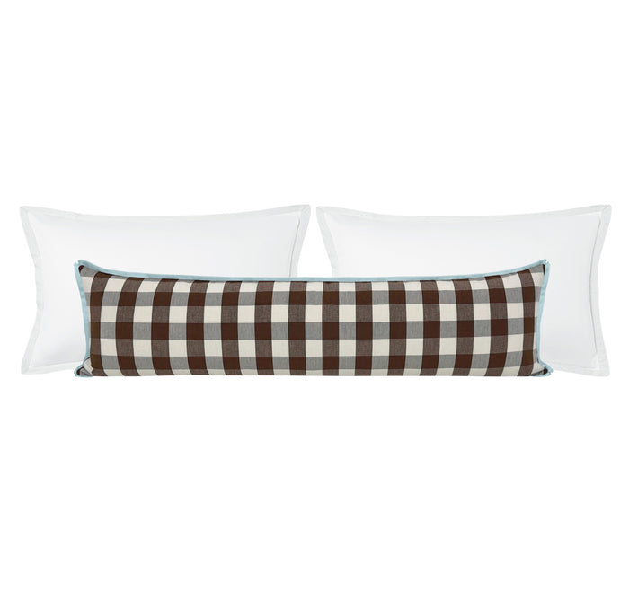 THE XL LUMBAR :: CHARLESTON CHECK // CHOCOLATE | LDC