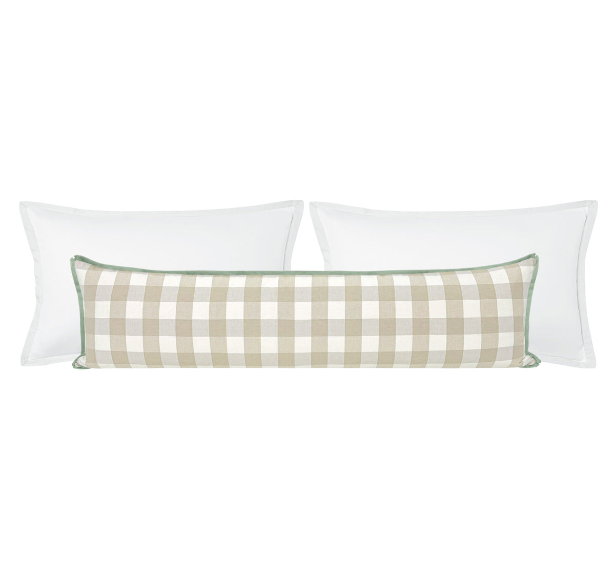 THE XL LUMBAR :: CHARLESTON CHECK // STONE | LDC
