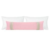 THE XL LUMBAR :: CLASSIC LINEN // BLOSSOM + TRELLIS TRIM // NATURAL