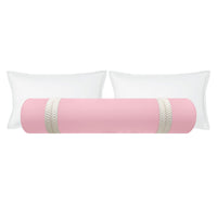 THE BOLSTER :: CLASSIC LINEN // BLOSSOM + TRELLIS TRIM // NATURAL