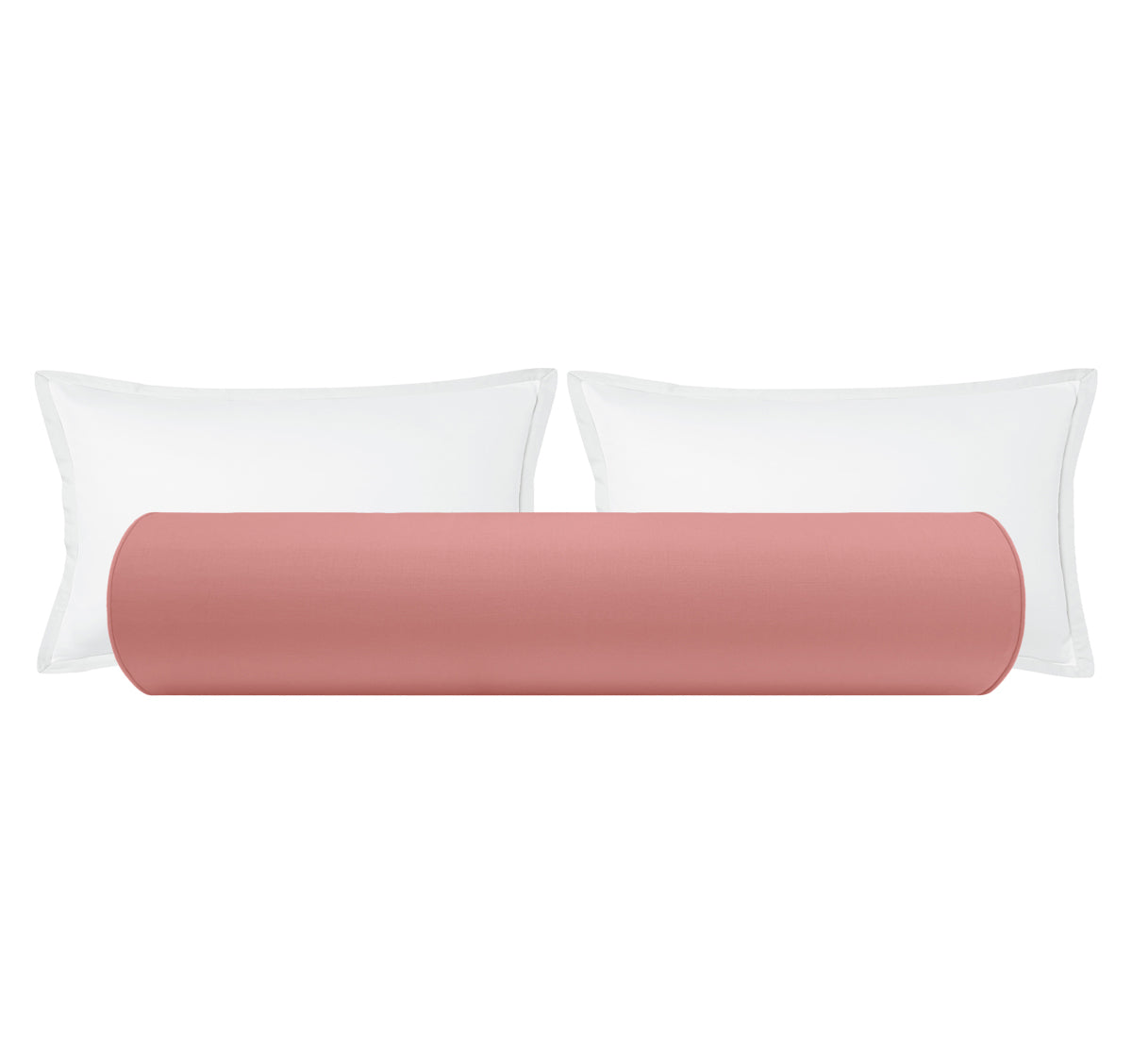 THE BOLSTER :: CLASSIC LINEN // CARNATION