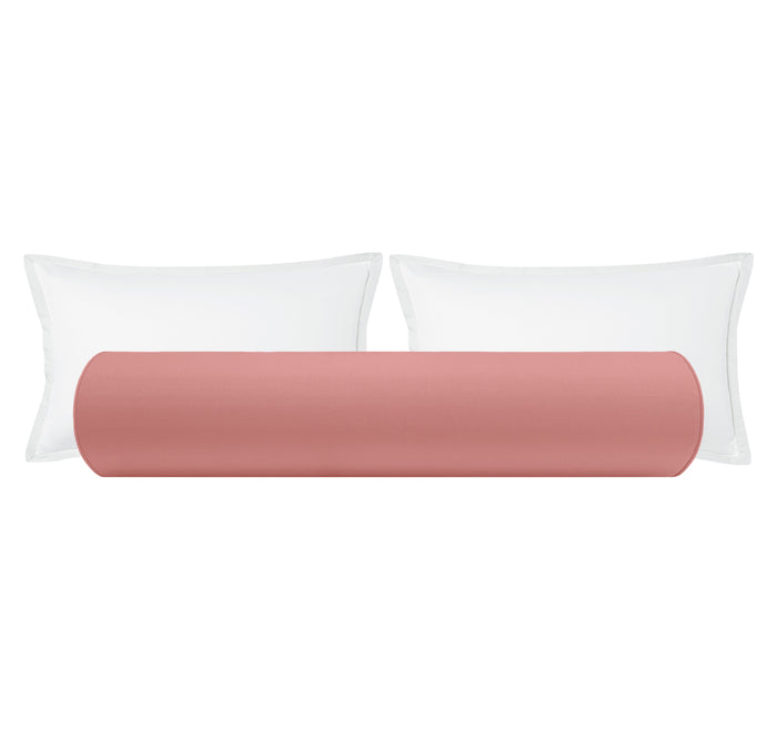 THE BOLSTER :: CLASSIC LINEN // CARNATION
