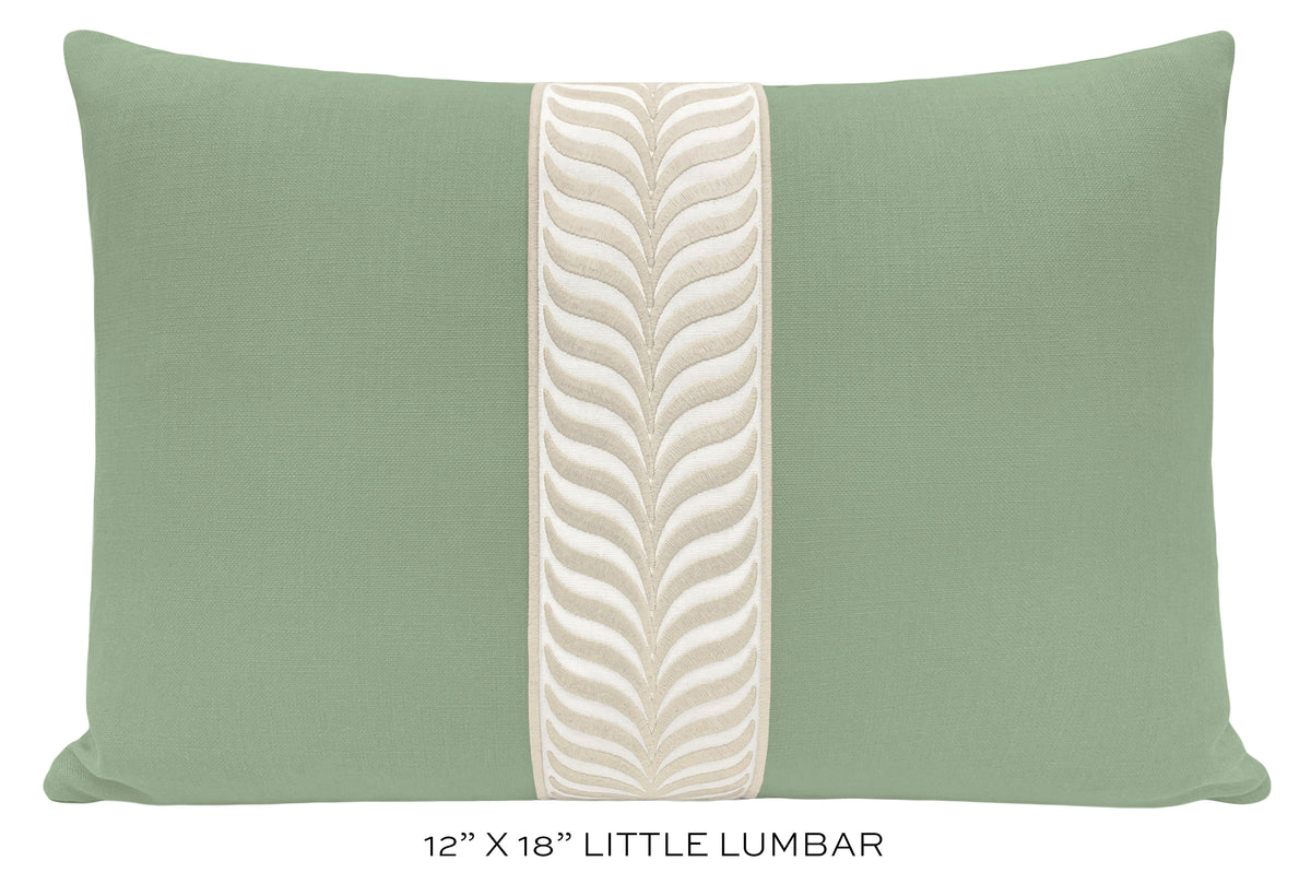 CLASSIC LINEN // EUCALYPTUS + TRELLIS TRIM // NATURAL