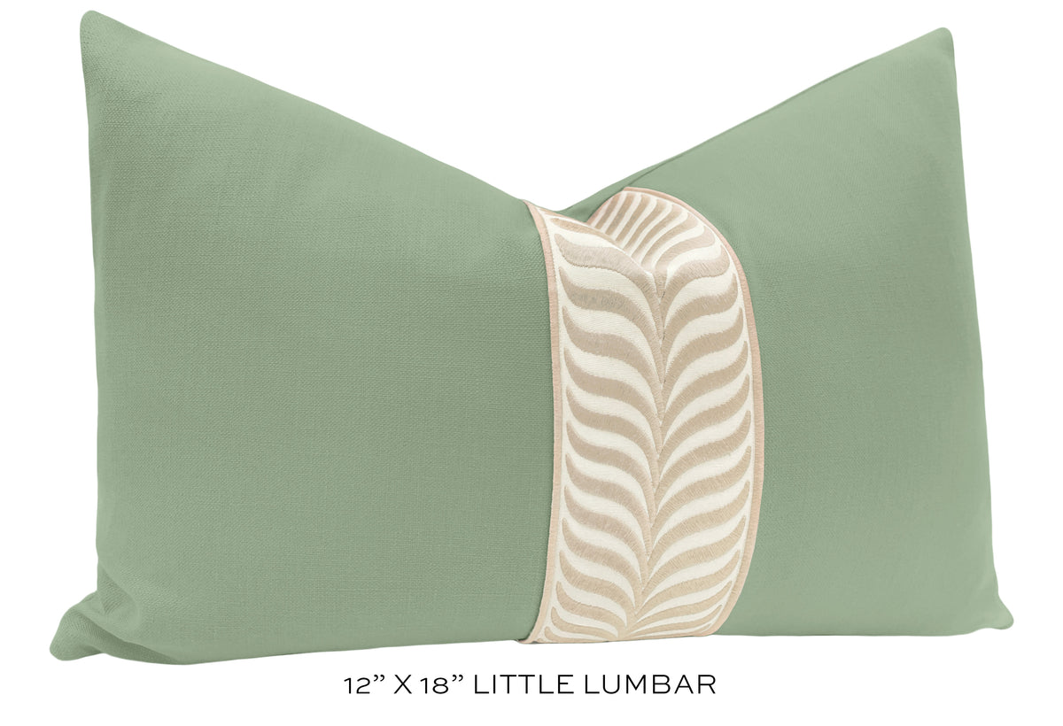 CLASSIC LINEN // EUCALYPTUS + TRELLIS TRIM // NATURAL