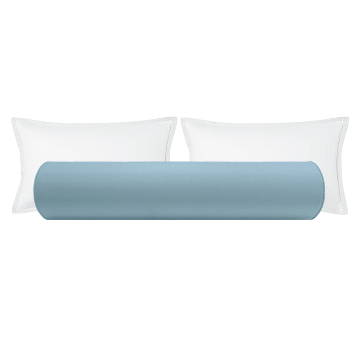 THE BOLSTER :: CLASSIC LINEN // HYDRANGEA BLUE