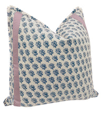 DANDY BLOCK PRINT // INDIGO + TAPE TRIM