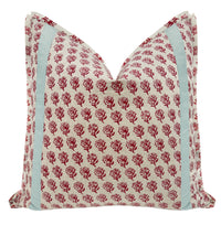 DANDY BLOCK PRINT // BERRY + TAPE TRIM