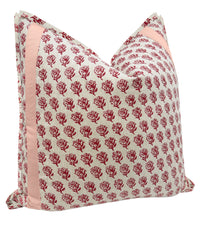 DANDY BLOCK PRINT // BERRY + TAPE TRIM