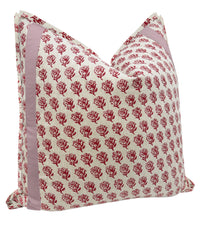 DANDY BLOCK PRINT // BERRY + TAPE TRIM