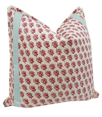 DANDY BLOCK PRINT // BERRY + TAPE TRIM