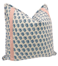 DANDY BLOCK PRINT // INDIGO + TAPE TRIM