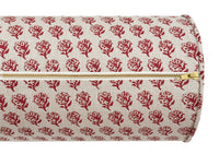 THE BOLSTER :: DANDY BLOCK PRINT // BERRY