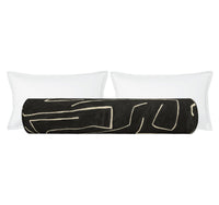 THE BOLSTER :: GRAFFITO // ONYX + BEIGE | KELLY WEARSTLER