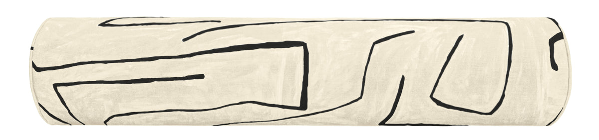 THE BOLSTER :: GRAFFITO // LINEN + ONYX | KELLY WEARSTLER