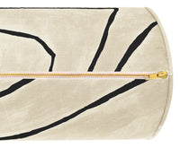 THE BOLSTER :: GRAFFITO // LINEN + ONYX | KELLY WEARSTLER