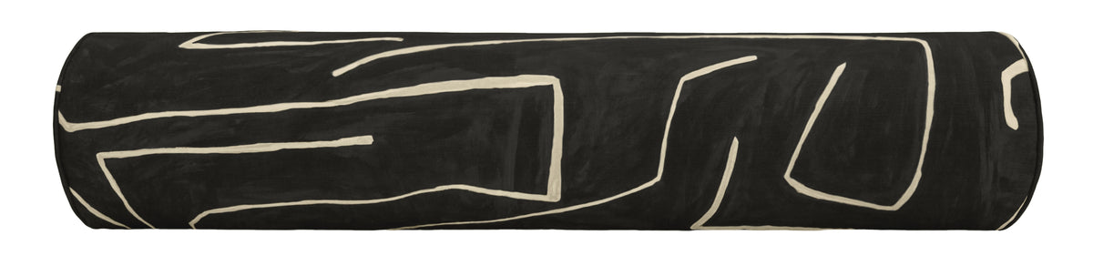 THE BOLSTER :: GRAFFITO // ONYX + BEIGE | KELLY WEARSTLER